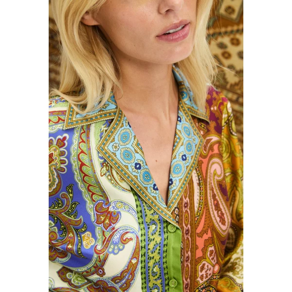 Alemais Contemporary Wardrobe Dress_Sd Montie Shirtdress — designer powerwear from Luxury Shoes 