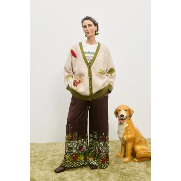 Alemais Contemporary Wardrobe TopKnitwear Contessa Cardigan — designer powerwear from Luxury Shoes 