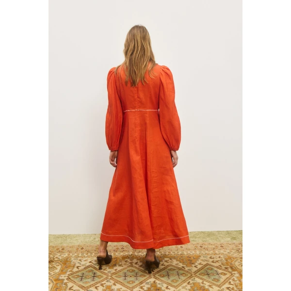 Alemais Contemporary Wardrobe Dress_Sd Montie Shirtdress — designer powerwear from Luxury Shoes 