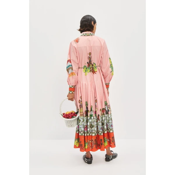 Alemais Contemporary Wardrobe Dress_Sd Montie Shirtdress — designer powerwear from Luxury Shoes 