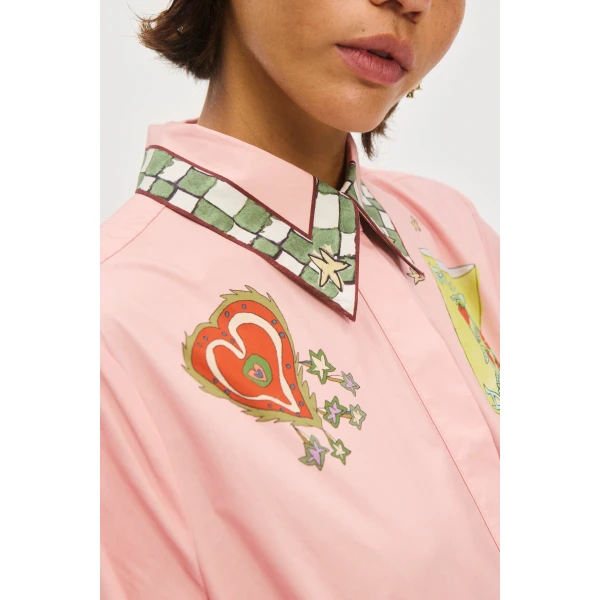Alemais Contemporary Wardrobe Dress_Sd Montie Shirtdress — designer powerwear from Luxury Shoes 