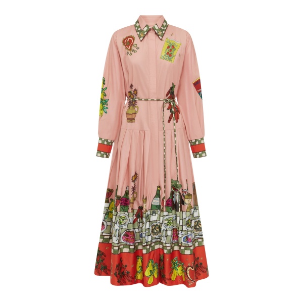 Alemais Contemporary Wardrobe Dress_Sd Montie Shirtdress — designer powerwear from Luxury Shoes 