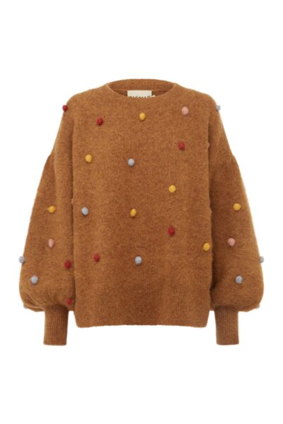 Alemais Contemporary Wardrobe TopKnitwear Elia Mulberry Cropped Cardigan — designer powerwear from Luxury Shoes 