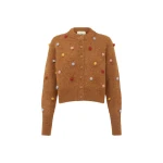 Alemais Alemais Cropped Cardigan — designer powerwear from Luxury Shoes