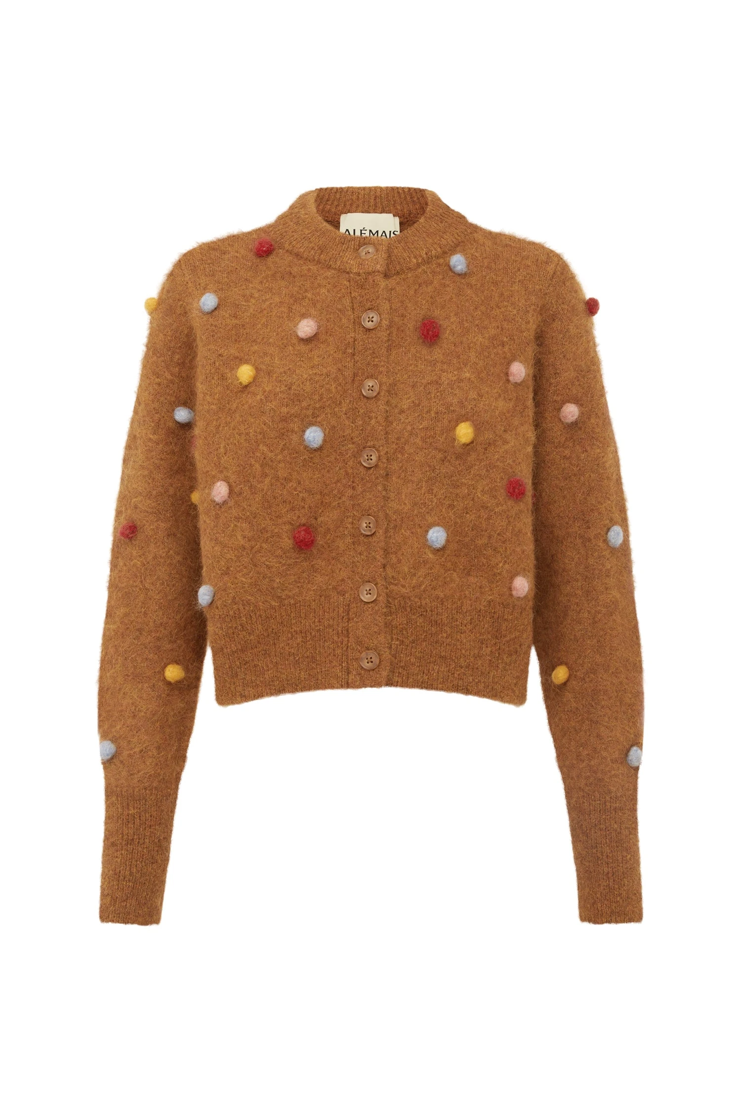 Alemais Alemais Cropped Cardigan — designer powerwear from Luxury Shoes