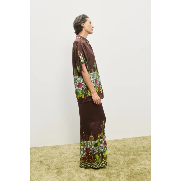 Alemais Contemporary Wardrobe Dress_Sd Montie Shirtdress — designer powerwear from Luxury Shoes 