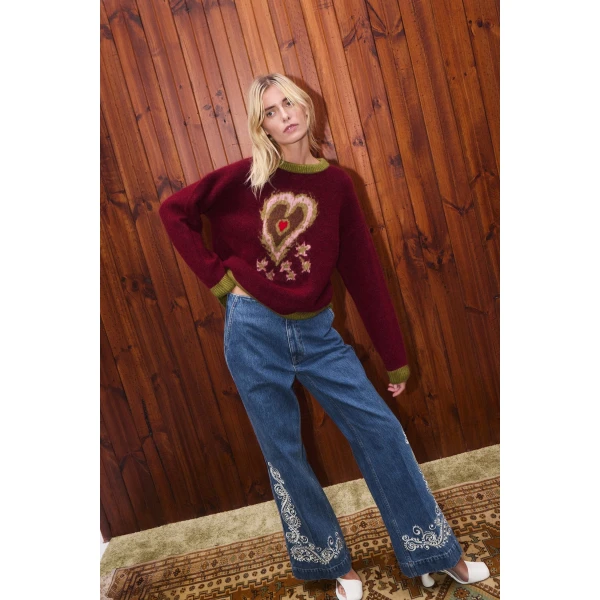 Alemais Contemporary Wardrobe TopKnitwear Fredo Sweater — designer powerwear from Luxury Shoes 