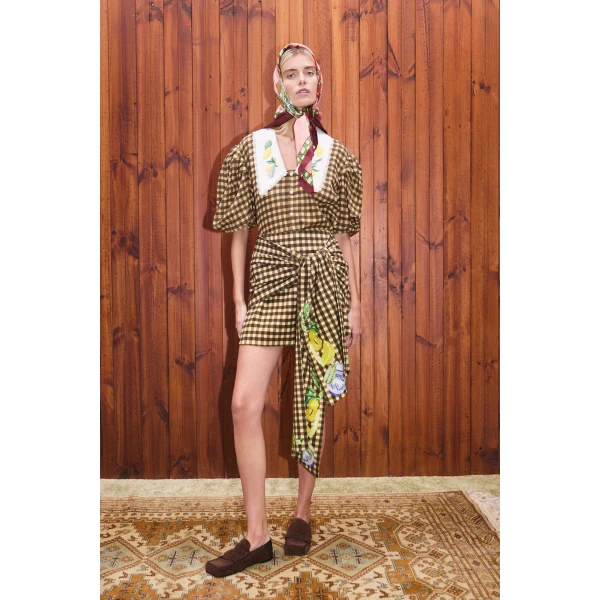Alemais Contemporary Wardrobe Dress_Sd Montie Shirtdress — designer powerwear from Luxury Shoes 