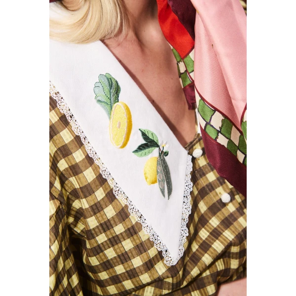 Alemais Contemporary Wardrobe Dress_Sd Montie Shirtdress — designer powerwear from Luxury Shoes 
