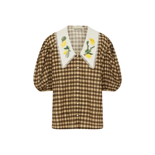Alemais Contemporary Wardrobe Dress_Sd Montie Shirtdress — designer powerwear from Luxury Shoes 