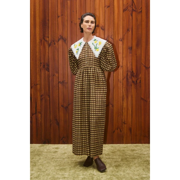Alemais Contemporary Wardrobe Dress_Midi Gabrielle Midi Dress — designer powerwear from Luxury Shoes 