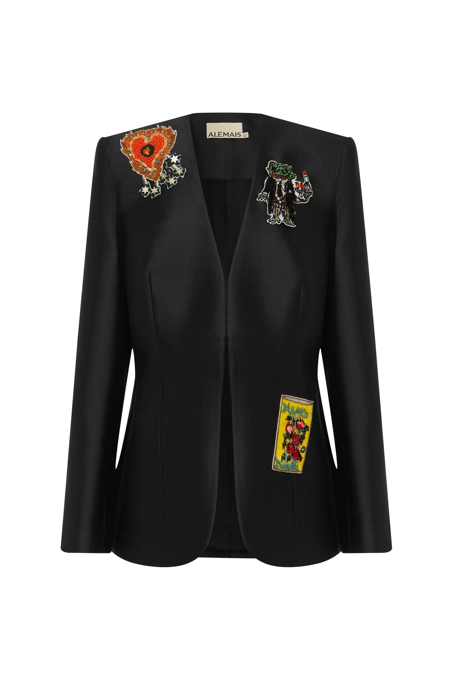 Alemais Alemais Contemporary Wardrobe Jacket Ginger Embellished Blazer — designer powerwear from Luxury Shoes