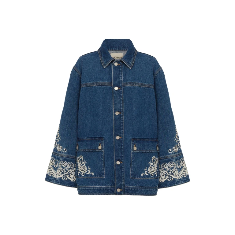 Alemais Contemporary Wardrobe Jacket Jacones Denim Jacket — designer powerwear from Luxury Shoes 
