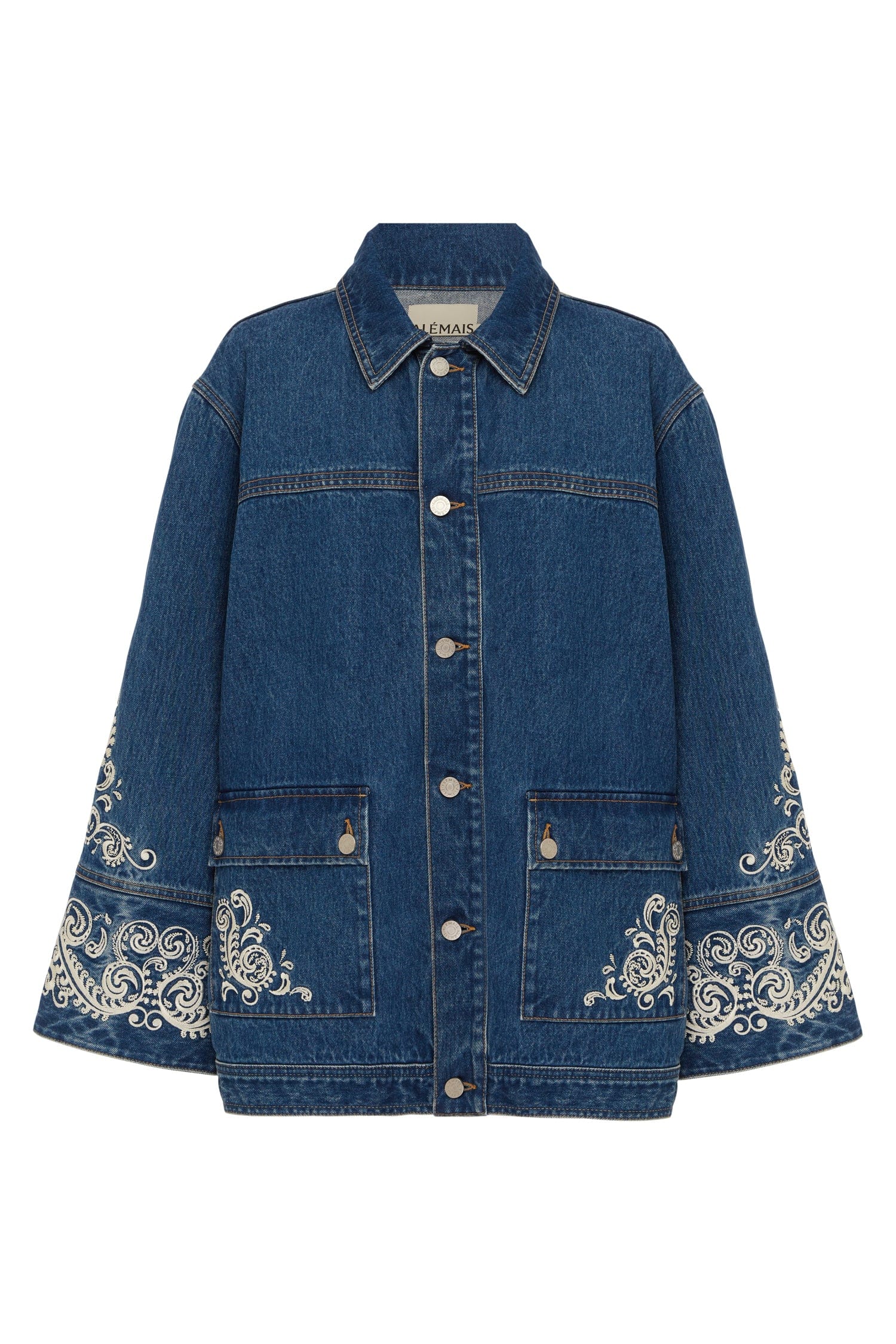Alemais Contemporary Wardrobe Jacket Jacones Denim Jacket — designer powerwear from Luxury Shoes 