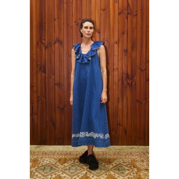 Alemais Contemporary Wardrobe Dress_Sd Montie Shirtdress — designer powerwear from Luxury Shoes 