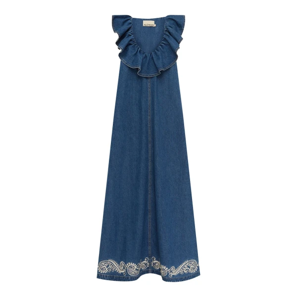 Alemais Contemporary Wardrobe Dress_Sd Montie Shirtdress — designer powerwear from Luxury Shoes 