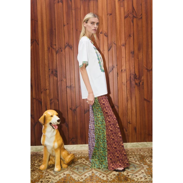 Alemais Contemporary Wardrobe Top_T-Shirt Katerina Chilli Tee — designer powerwear from Luxury Shoes 