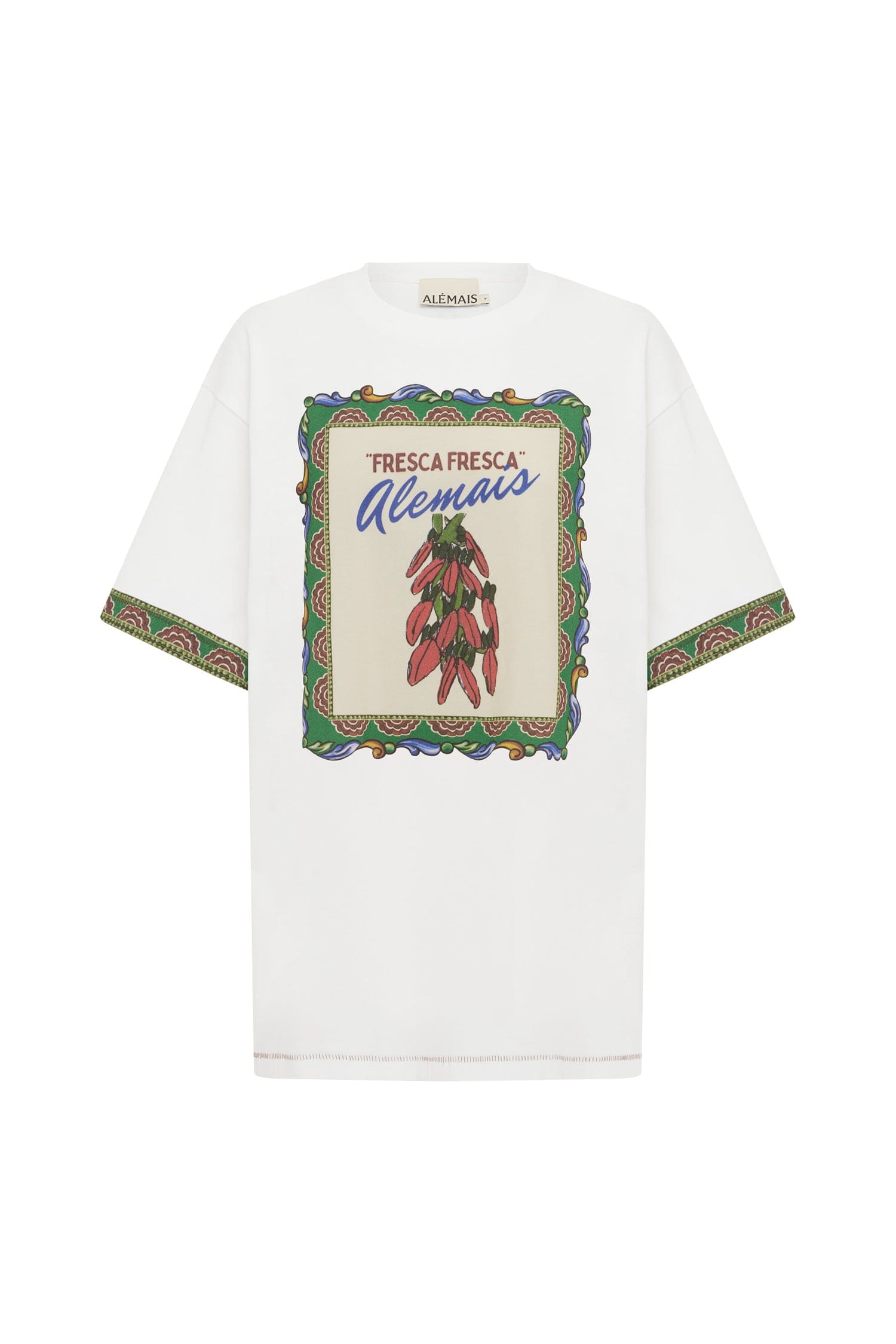 Alemais Contemporary Wardrobe Top_T-Shirt Katerina Chilli Tee — designer powerwear from Luxury Shoes 