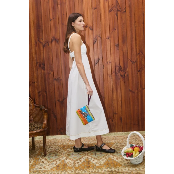 Alemais Contemporary Wardrobe Dress_Midi Katerina Midi Dress — designer powerwear from Luxury Shoes 