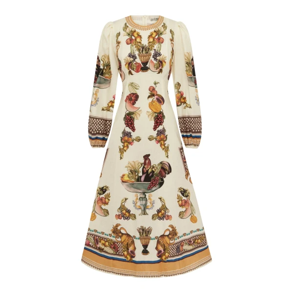 Alemais Contemporary Wardrobe Dress_Midi Mercado Midi Dress — designer powerwear from Luxury Shoes 