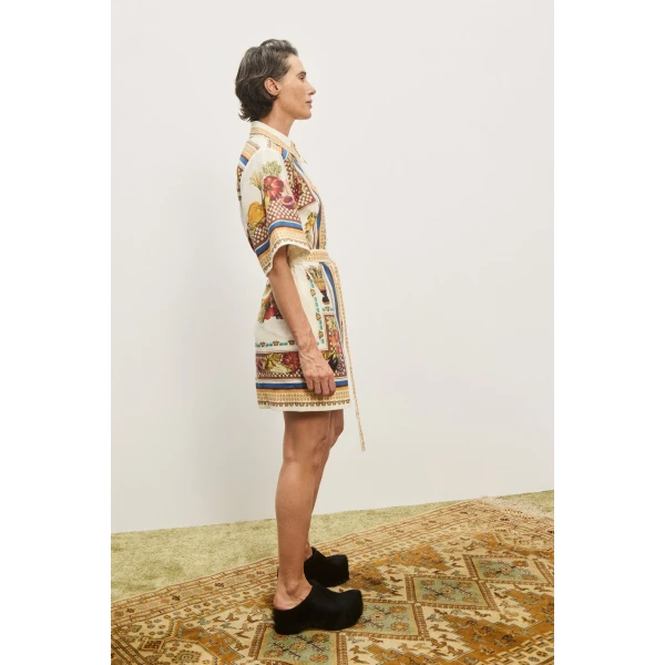 Alemais Contemporary Wardrobe Dress_Sd Montie Shirtdress — designer powerwear from Luxury Shoes 