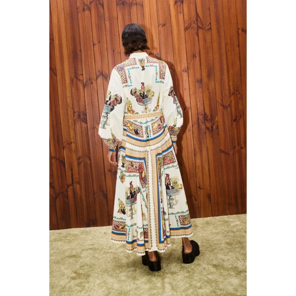 Alemais Contemporary Wardrobe Dress_Sd Mercado Shirtdress — designer powerwear from Luxury Shoes 