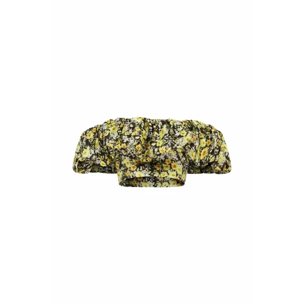Alemais Contemporary Wardrobe Top Nina Off Shoulder Top — designer powerwear from Luxury Shoes 