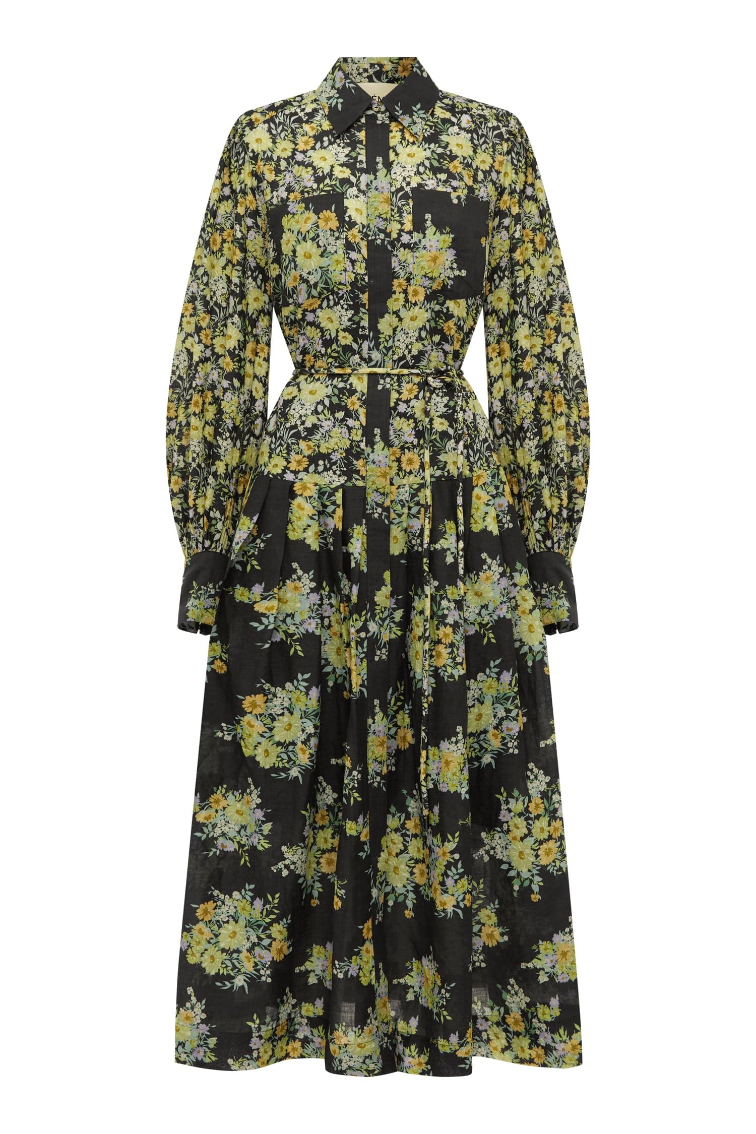 Alemais Contemporary Wardrobe Dress_Sd Nina Shirtdress — designer powerwear from Luxury Shoes 