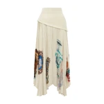 Alemais Contemporary Wardrobe Skirt Orazio Pleated Skirt — designer powerwear from Luxury Shoes 