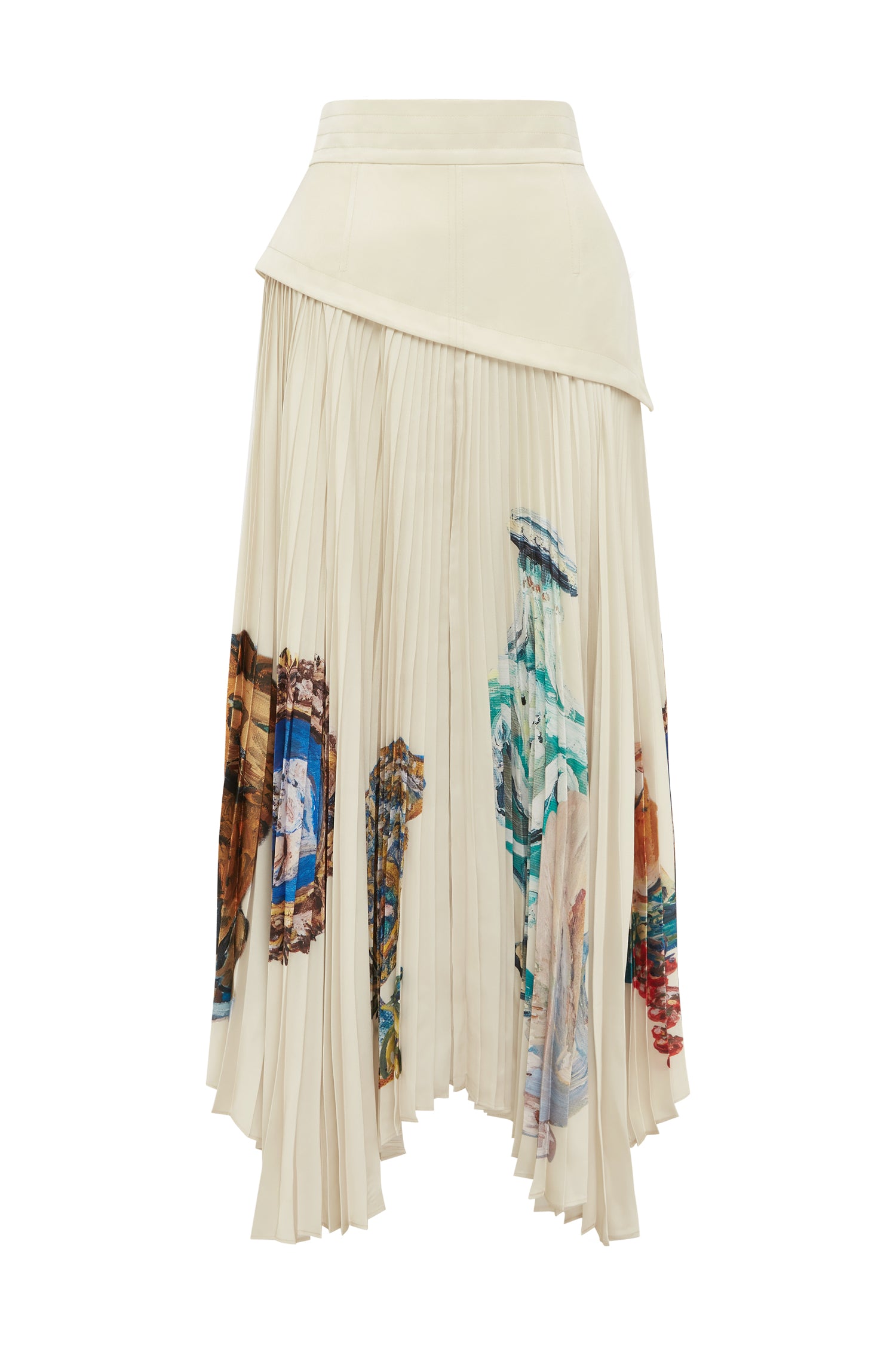 Alemais Contemporary Wardrobe Skirt Orazio Pleated Skirt — designer powerwear from Luxury Shoes 