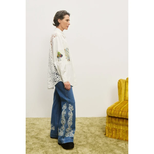 Alemais Contemporary Wardrobe Dress_Sd Montie Shirtdress — designer powerwear from Luxury Shoes 