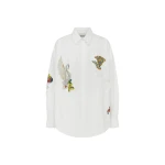 Alemais Contemporary Wardrobe Dress_Sd Montie Shirtdress — designer powerwear from Luxury Shoes 