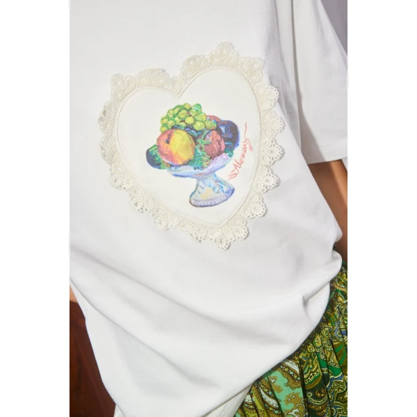 Alemais Contemporary Wardrobe TopT-Shirt Orazio Tee — designer powerwear from Luxury Shoes 