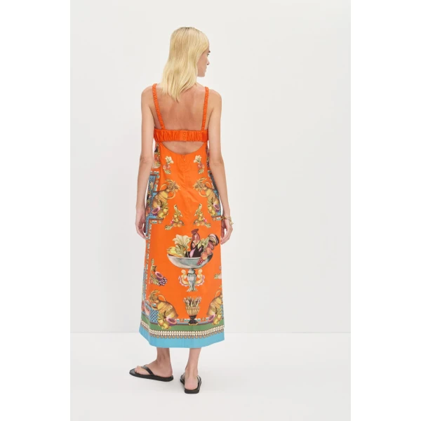 Alemais Contemporary Wardrobe Dress_Midi Rocco Midi Dress — designer powerwear from Luxury Shoes 