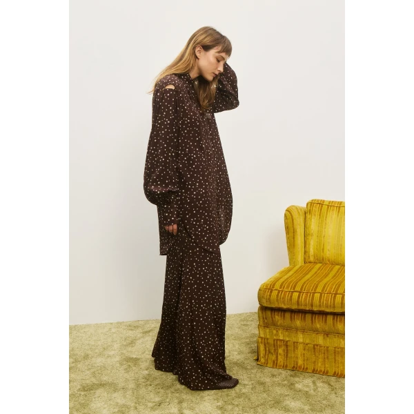 Alemais Contemporary Wardrobe Dress_Sd Montie Shirtdress — designer powerwear from Luxury Shoes 