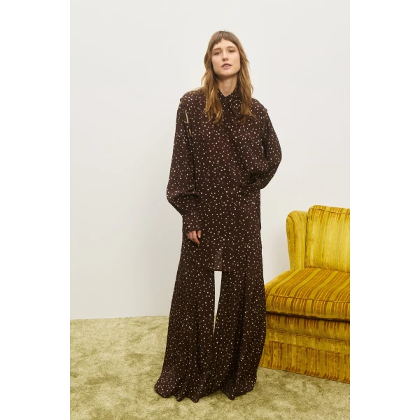 Alemais Contemporary Wardrobe Dress_Sd Montie Shirtdress — designer powerwear from Luxury Shoes 