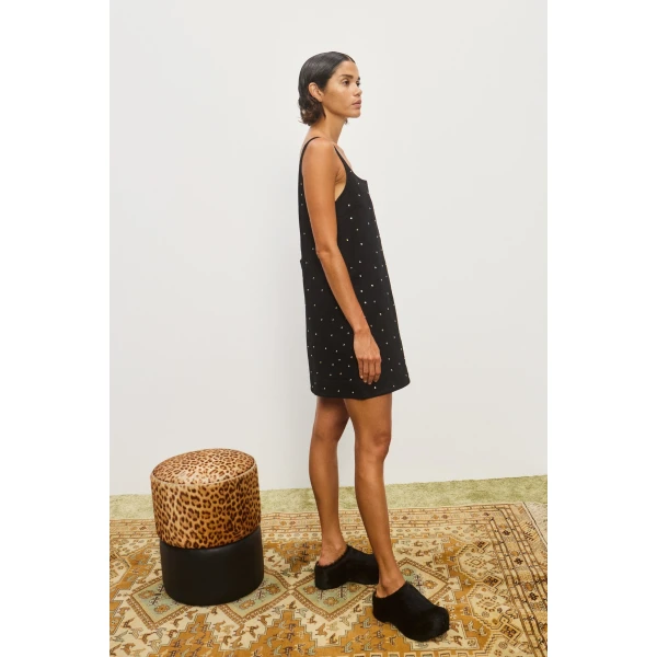 Alemais Contemporary Wardrobe Dress_Mini Simona Denim Mini Dress — designer powerwear from Luxury Shoes 