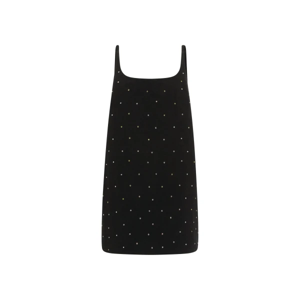 Alemais Contemporary Wardrobe Dress_Mini Simona Denim Mini Dress — designer powerwear from Luxury Shoes 