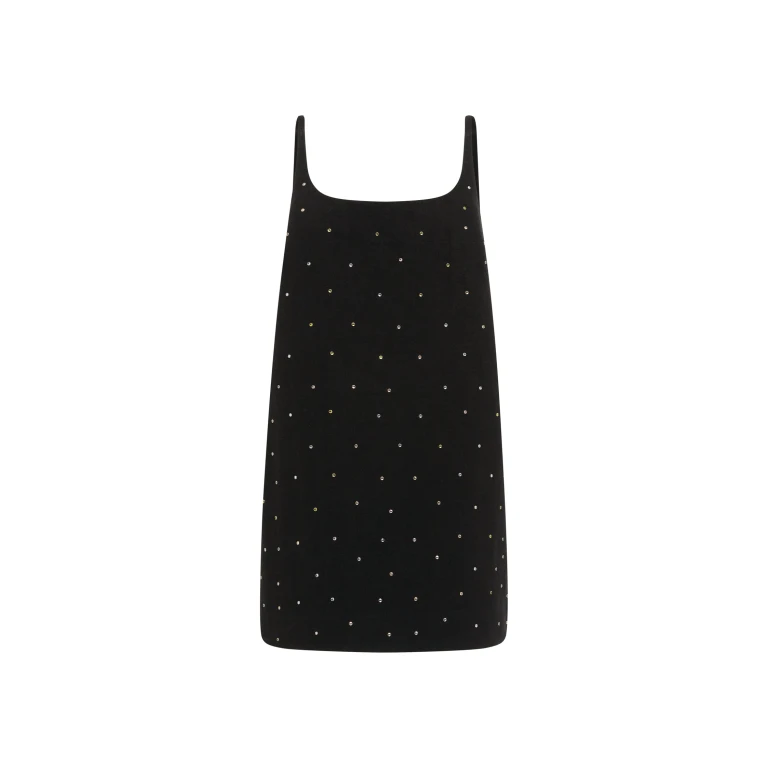 Alemais Contemporary Wardrobe Dress_Mini Simona Denim Mini Dress — designer powerwear from Luxury Shoes 