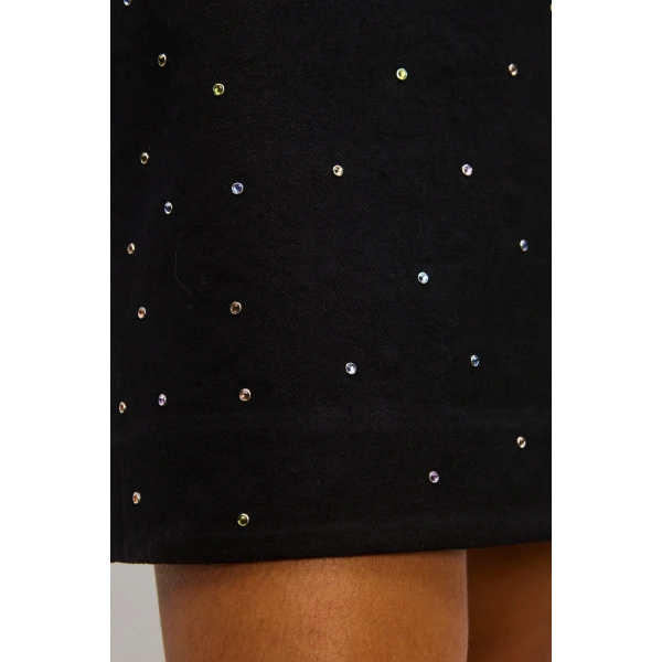 Alemais Contemporary Wardrobe DressMini Simona Denim Mini Dress — designer powerwear from Luxury Shoes 