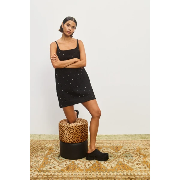 Alemais Contemporary Wardrobe DressMini Simona Denim Mini Dress — designer powerwear from Luxury Shoes 
