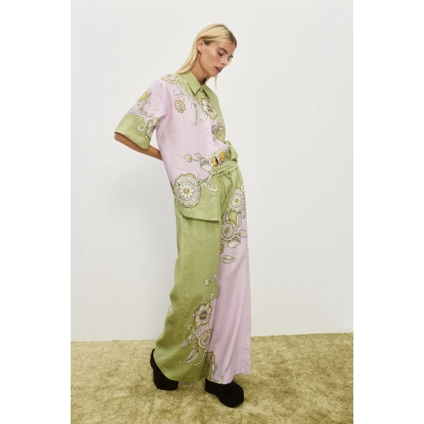 Alemais Contemporary Wardrobe Pant Sora Pant — designer powerwear from Luxury Shoes 