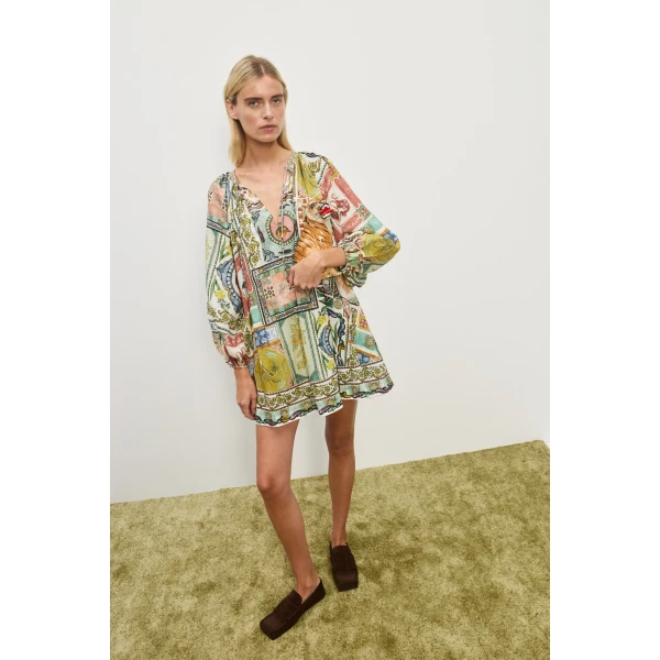 Alemais Contemporary Wardrobe Dress_Mini Tommasina Mini Dress — designer powerwear from Luxury Shoes 