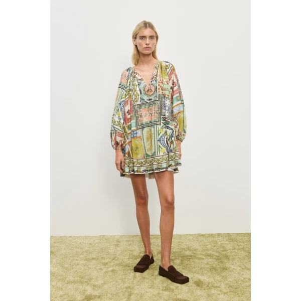 Alemais Contemporary Wardrobe Dress_Mini Tommasina Mini Dress — designer powerwear from Luxury Shoes 