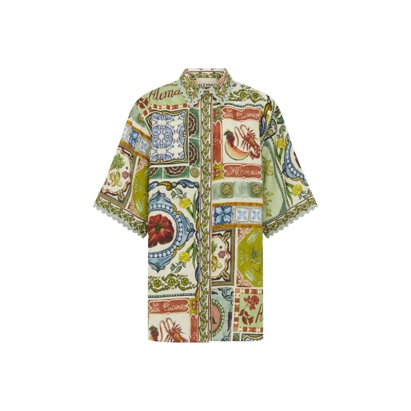 Alemais Contemporary Wardrobe Shirt Tommasina Shirt — designer powerwear from Luxury Shoes 