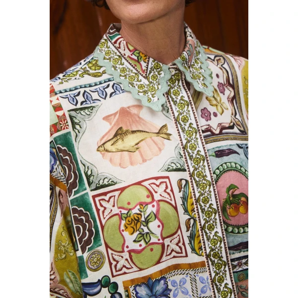 Alemais Contemporary Wardrobe Dress_Sd Tommasina Shirtdress — designer powerwear from Luxury Shoes 