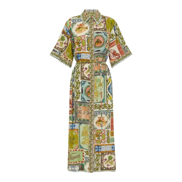 Alemais Contemporary Wardrobe Dress_Sd Tommasina Shirtdress — designer powerwear from Luxury Shoes 