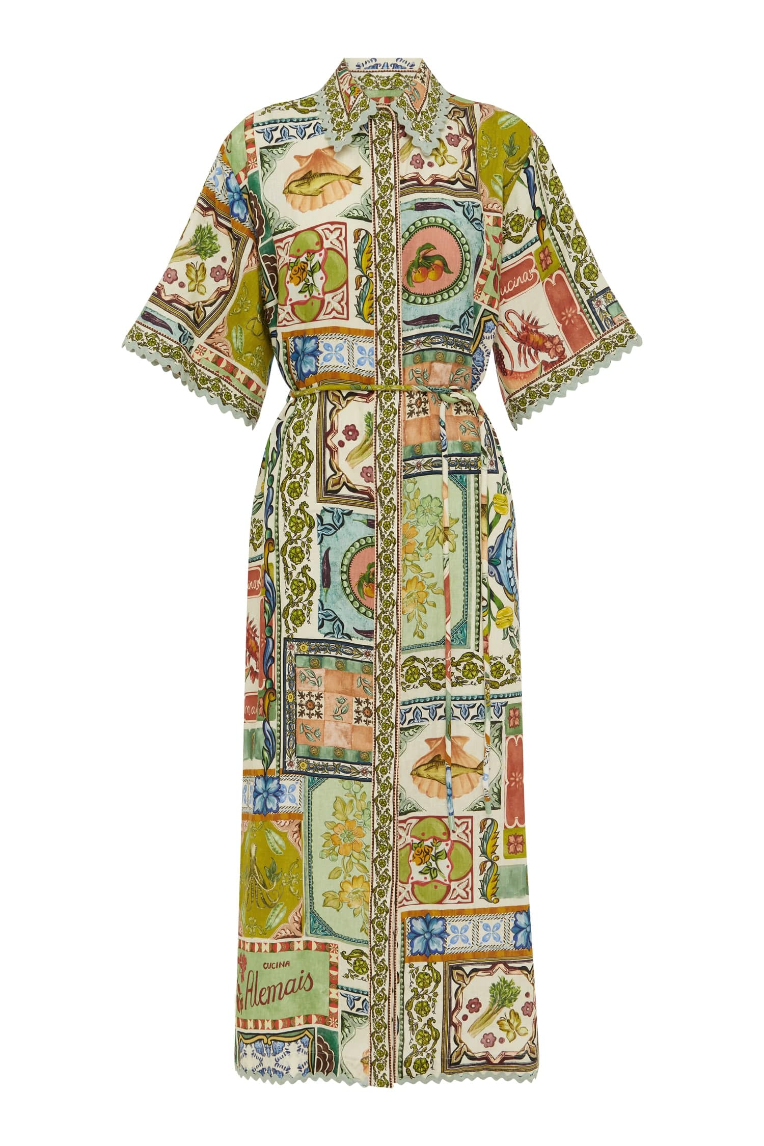Alemais Contemporary Wardrobe Dress_Sd Tommasina Shirtdress — designer powerwear from Luxury Shoes 