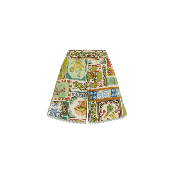 Alemais Contemporary Wardrobe Short Tommasina Short — designer powerwear from Luxury Shoes 