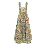 Alemais Contemporary Wardrobe Dress_Midi Tommasina Summer Dress — designer powerwear from Luxury Shoes 